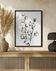 Poster - Watercolor cotton branch II