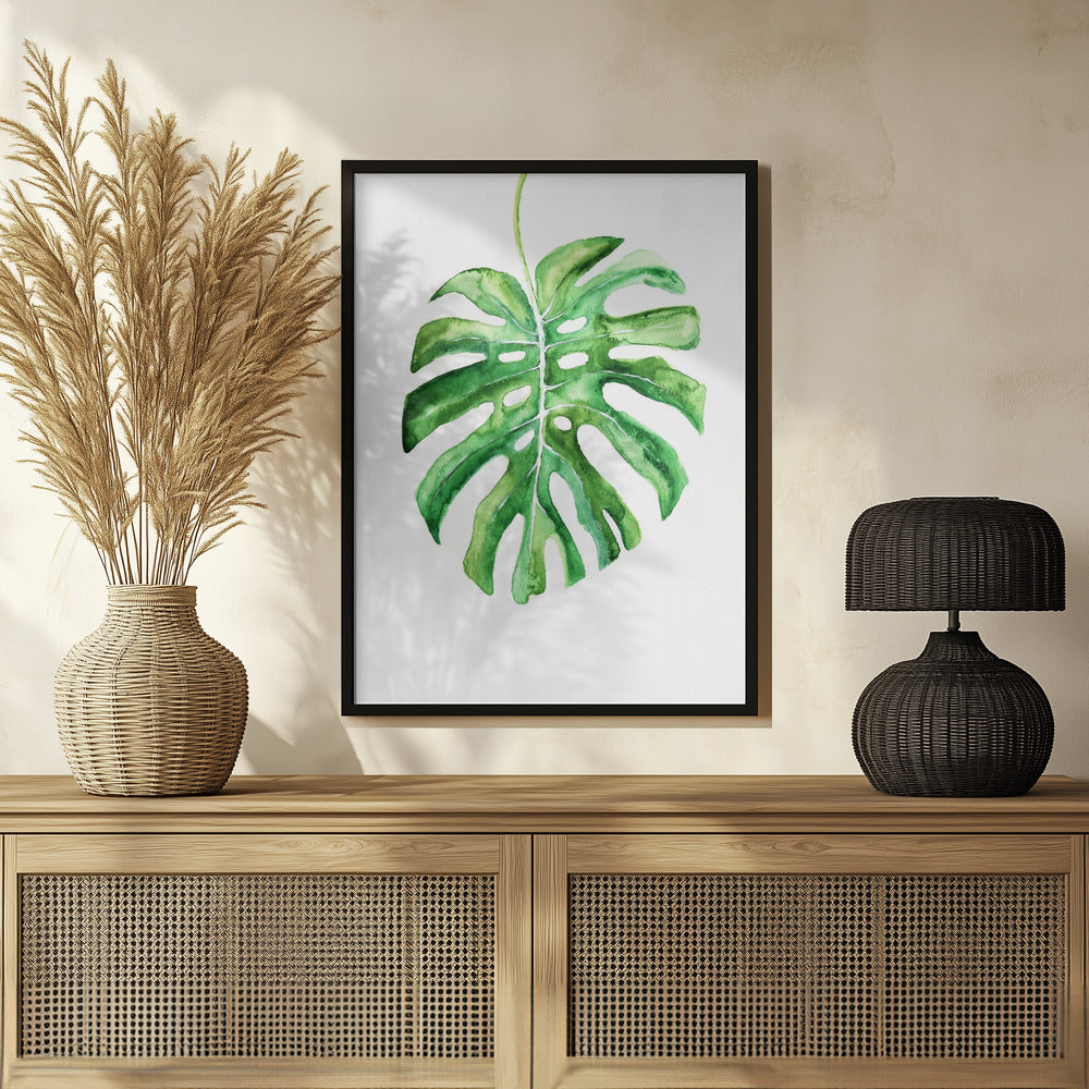 Poster - Monstera leaf