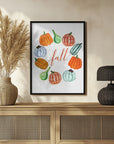 Plakat - Fall pumkins