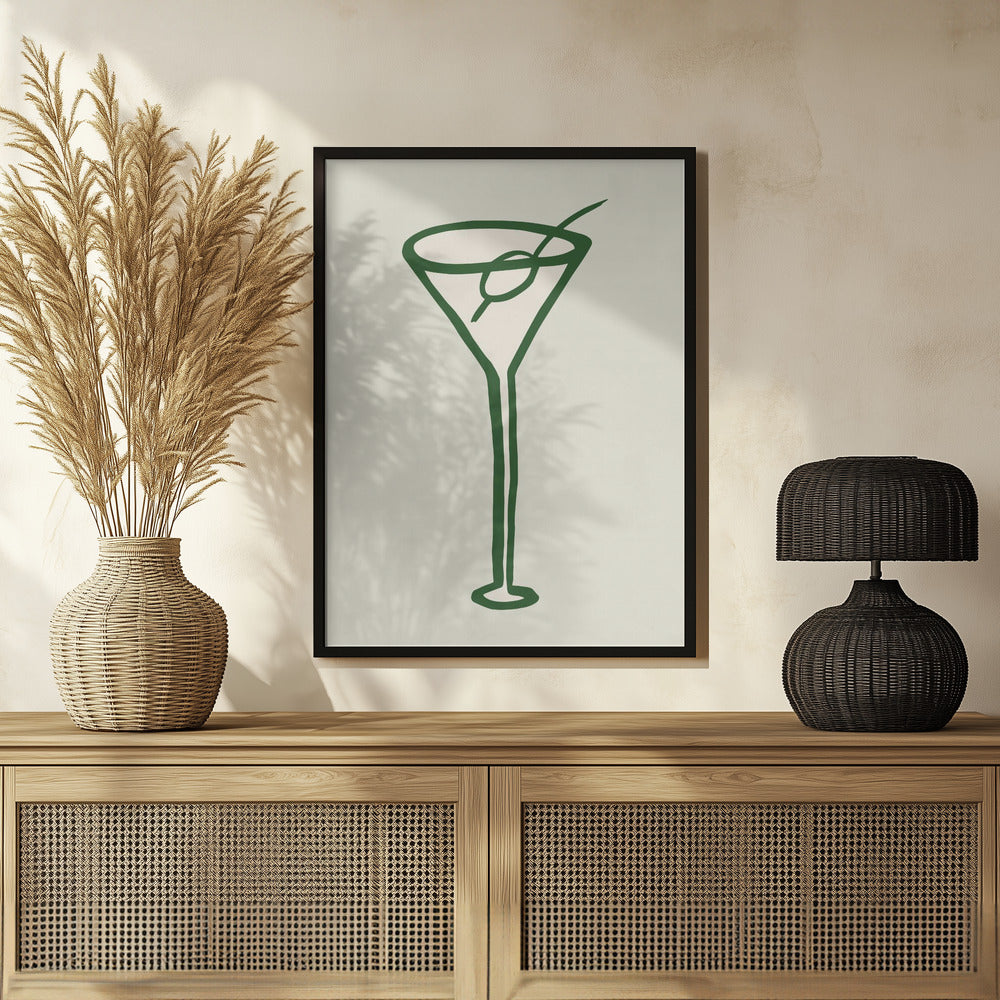 Poster - Cocktail Green