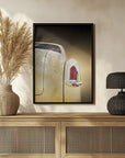 Poster - American classic car Coronet 1950 taillight