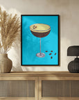 Poster - Espresso Martini Sky Blue