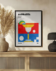 Poster - Margarita Bauhaus Cocktail