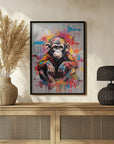 Plakat - Monkey Pop Art