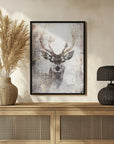 Poster - Deer Ink Illustration 04