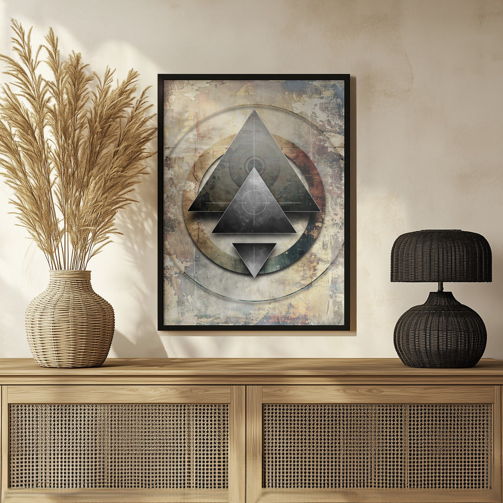 Plakat - Geometric Vintage Art 11