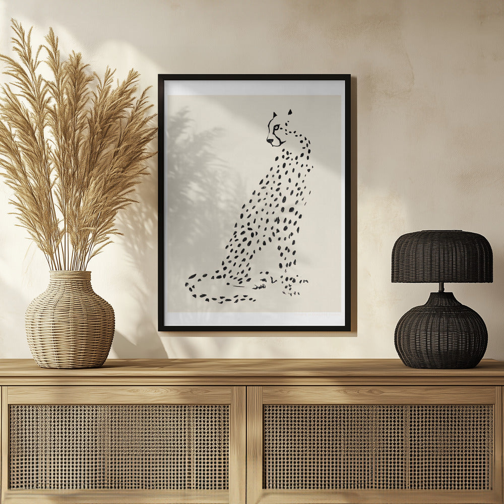 Plakat - Pandc Leopard