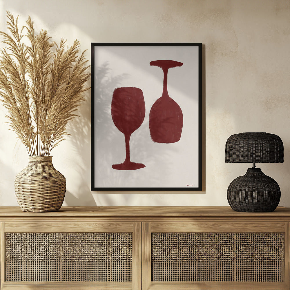 Plakat - Wine time