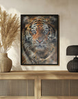 Plakat - Tiger Animal Vintage Art Illustration Wallart 04