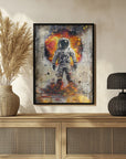 Plakat - Astronaut Vintage Art Illustration Wallart 07