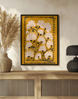 Plakat - Ever blooming good vibes mustard yellow