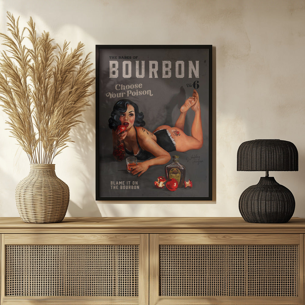 Plakat - Babes of Bourbon Vol 6 Choose Your Poison Sexy Pinup