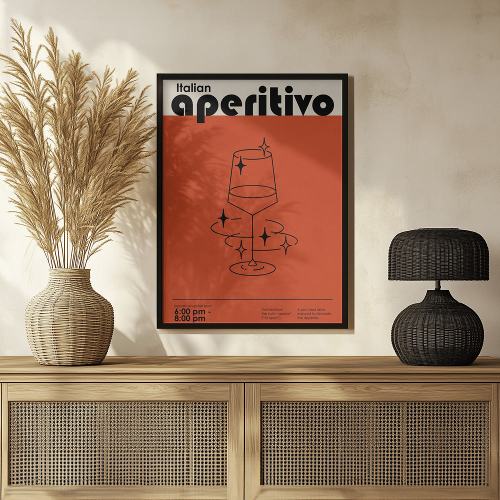 Plakat - Italian Aperitivo