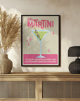 Plakat - Dirty Martini Cocktail art