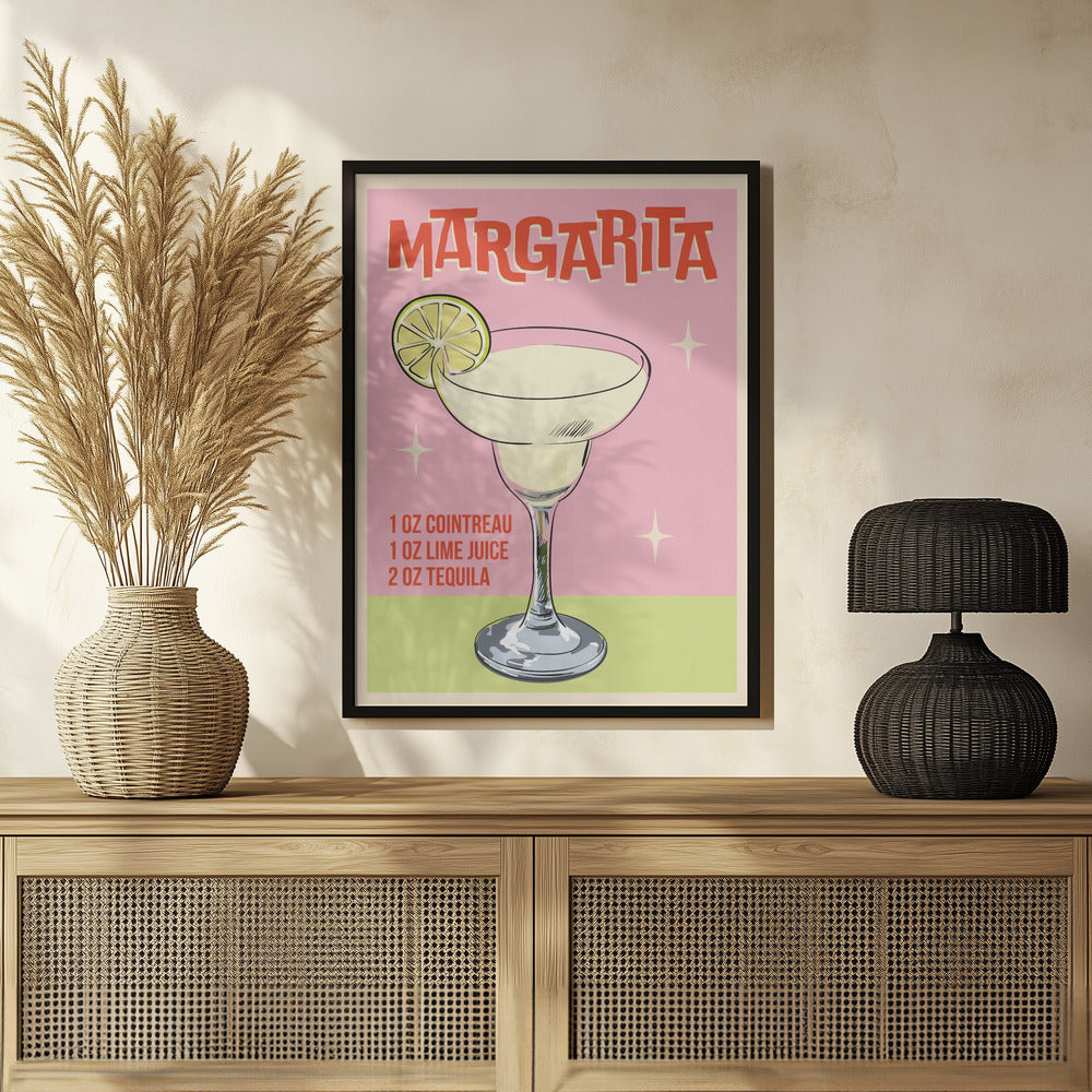 Plakat - Margarita Cocktail