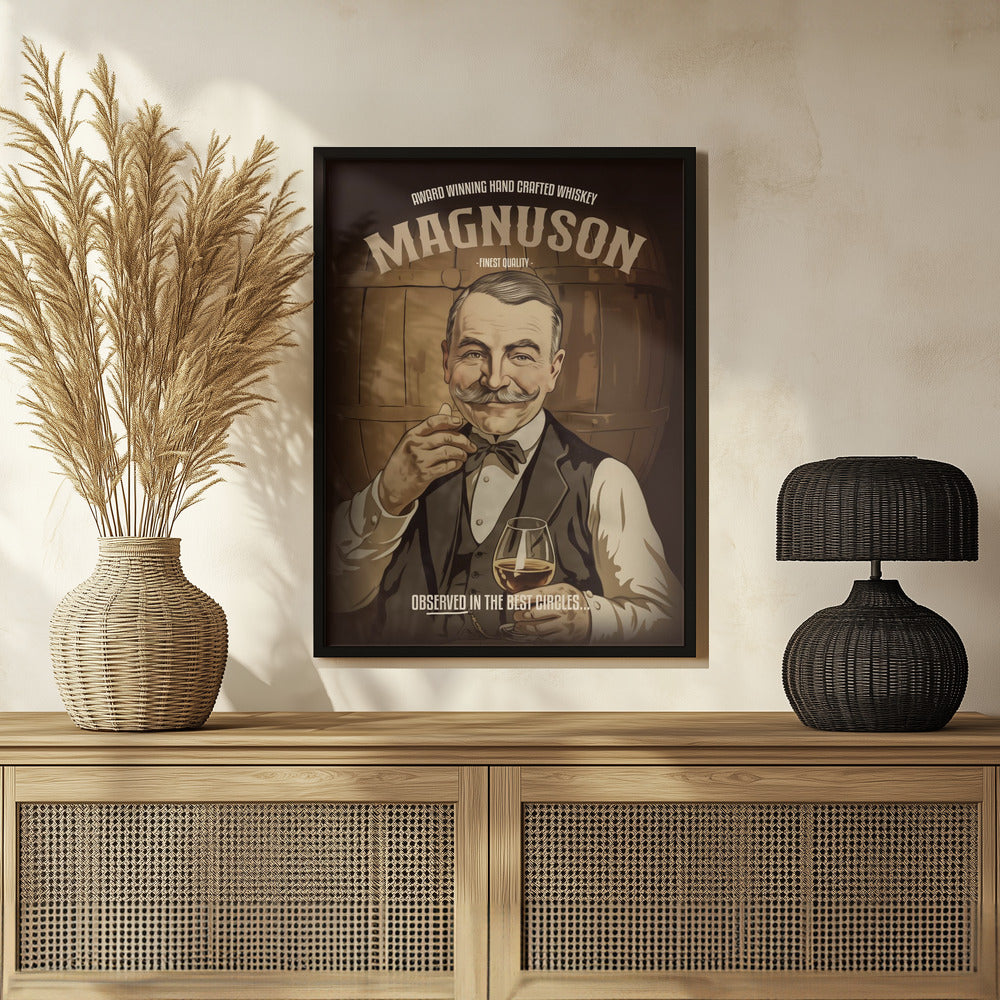 Plakat - Magnuson Whiskey