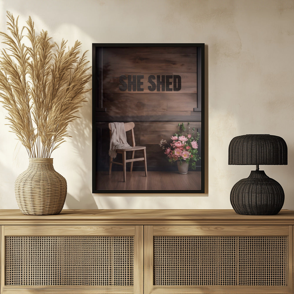 Plakat - She Shed No. 3