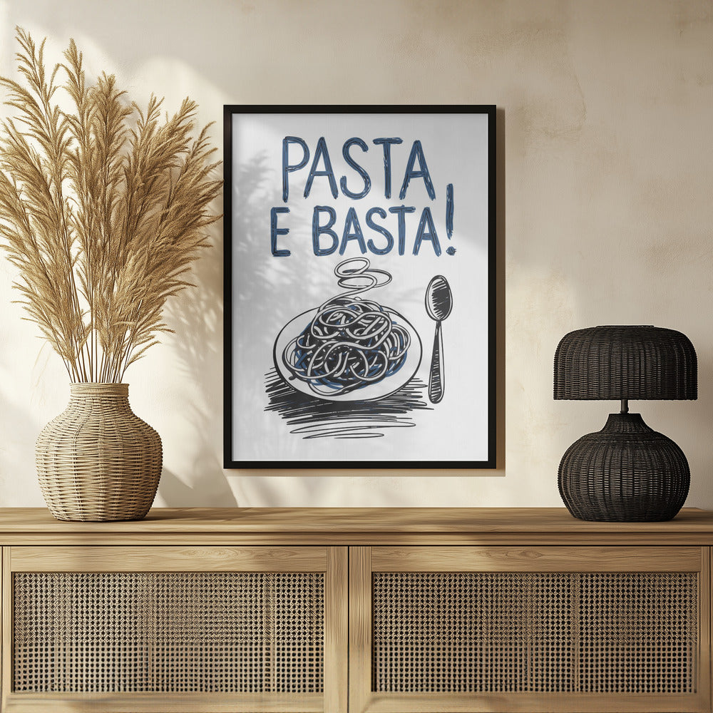 Plakat - Pasta e Basta