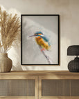 Poster - Colorful Kingfisher Bird