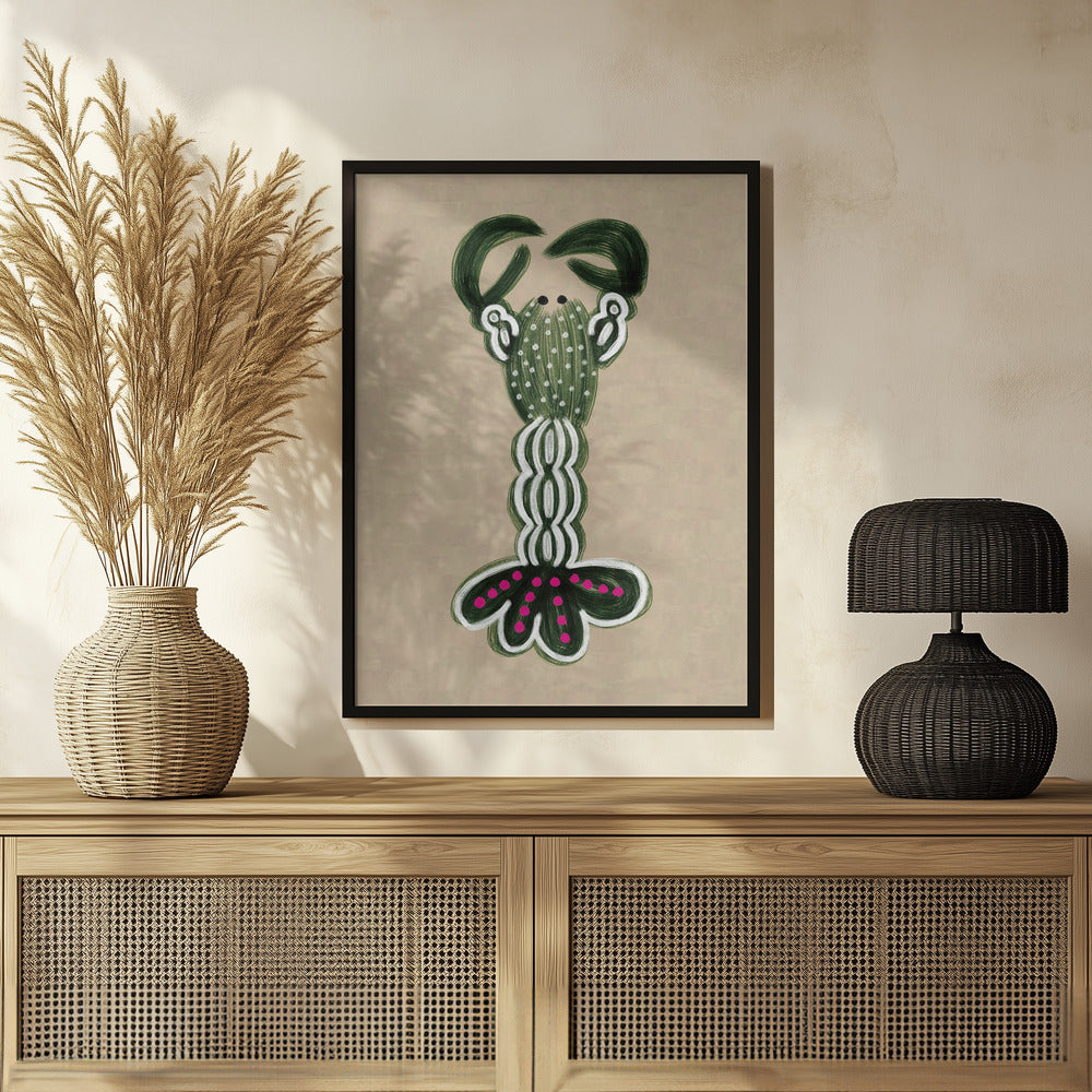 Poster - GREEN LOBSTER