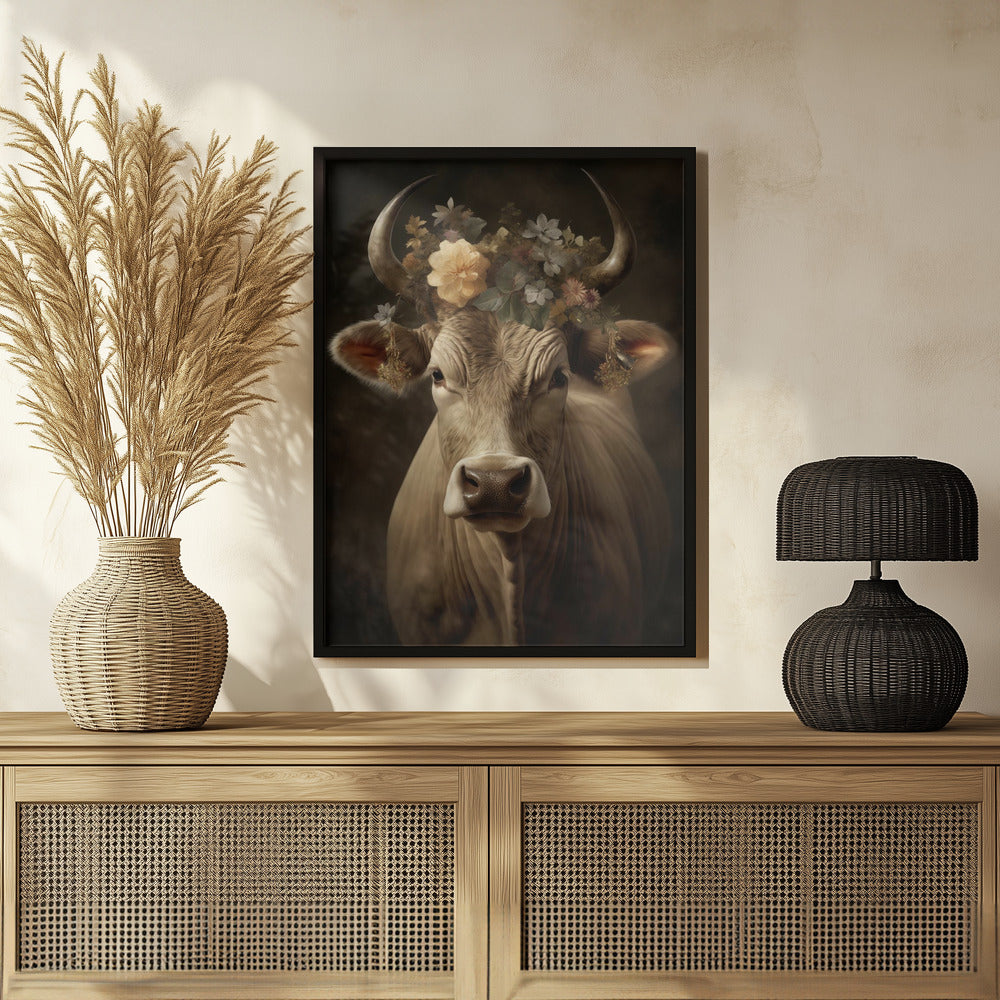 Plakat - Bull Portrait