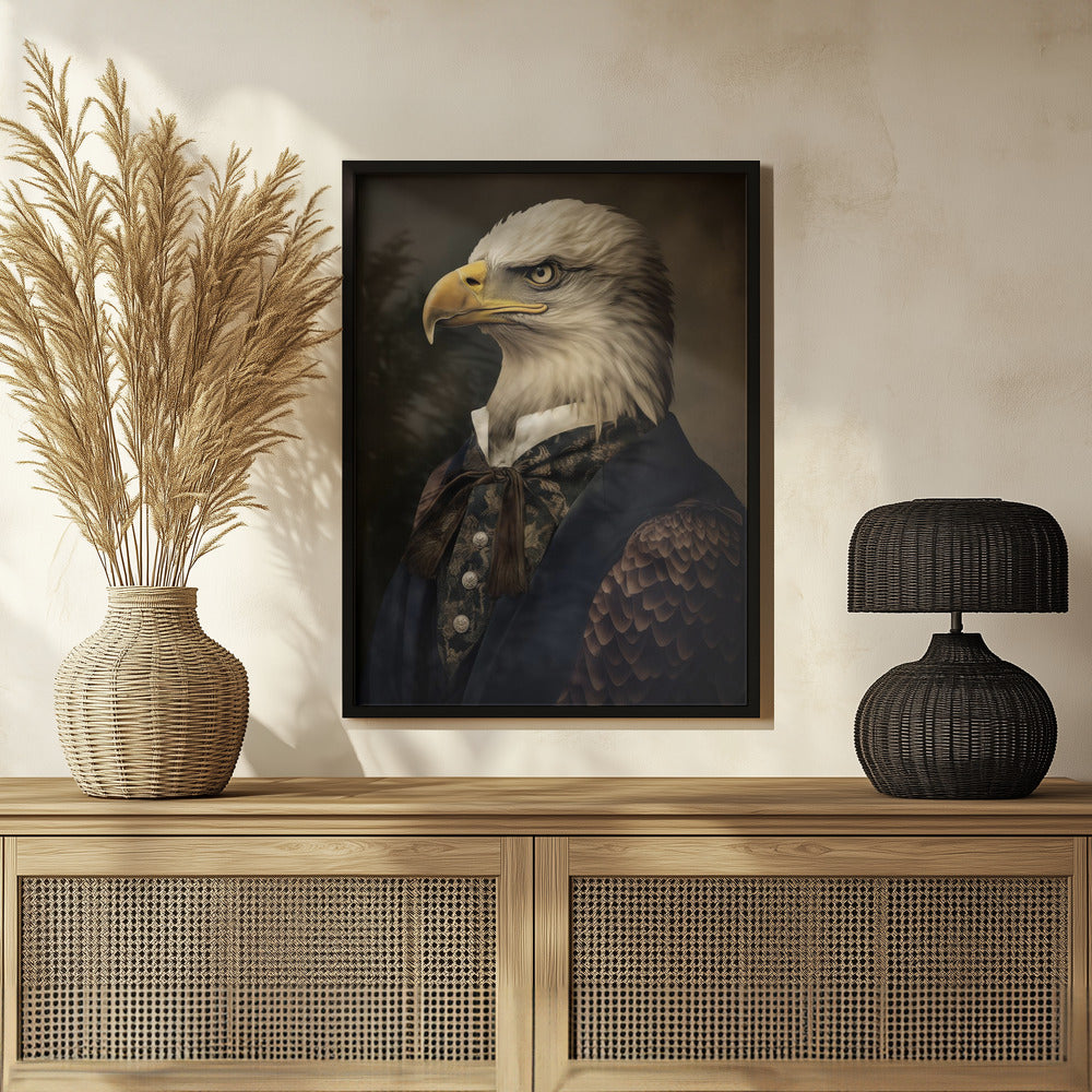 Plakat - Bald Eagle Portrait