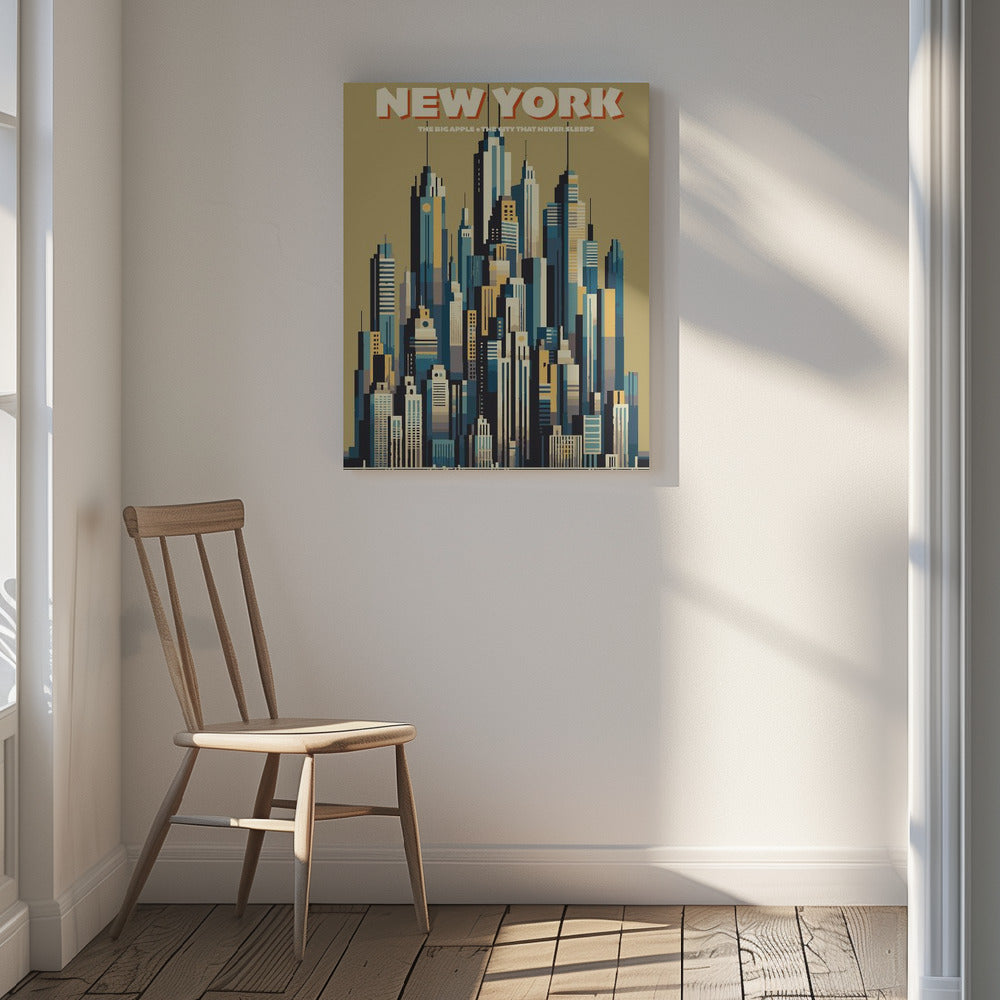 Canvas - New York Skyline