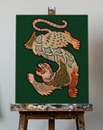 Canvas - Asian Tiger Green