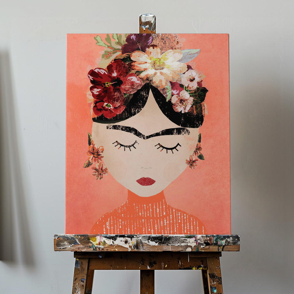 Canvas - Frida (Peach)