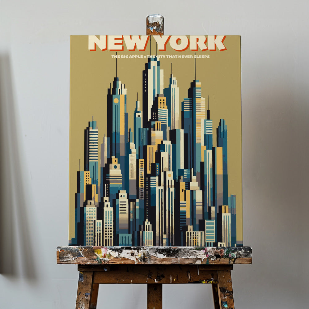 Canvas - New York Skyline