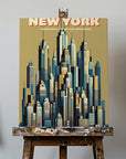 Canvas - New York Skyline