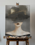 Canvas - Lady In Hat No 2