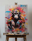 Canvas - Monkey Pop Art