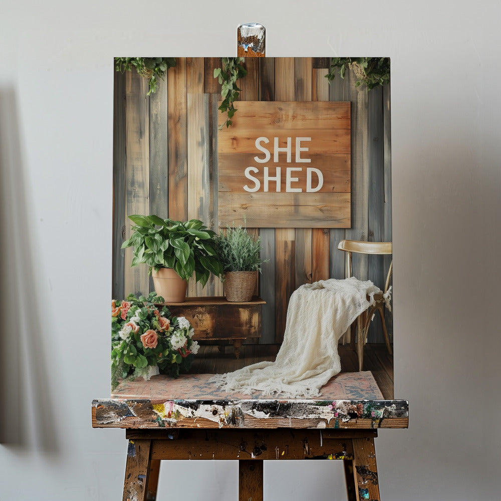 Canvas - She Shed No. 2