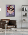 Poster - Frida (Purple)