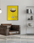 Poster - Espresso Martini Buttercup Yellow