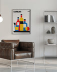 Plakat - Bauhaus Wine Print