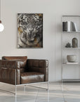 Plakat - Tiger Animal Vintage Art Illustration Wallart 09