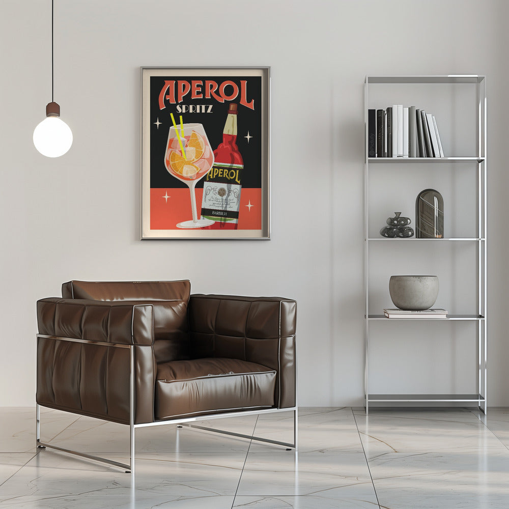 Plakat - Aperol Spritz_Black