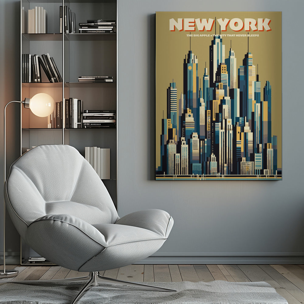 Canvas - New York Skyline