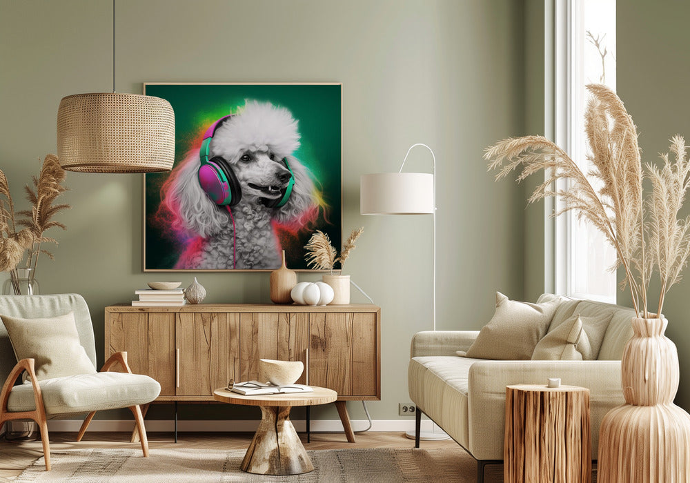 Canvas - Party Poodle