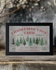 Poster - Christmas tree farm sign