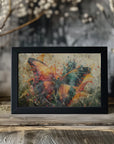 Plakat - Butterfly Animal Vintage Art Illustration Wallart 04