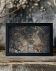 Plakat - Cat Animal Vintage Art Illustration Wallart 10