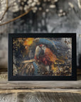 Plakat - Parrot Animal Vintage Art Illustration Wallart 06