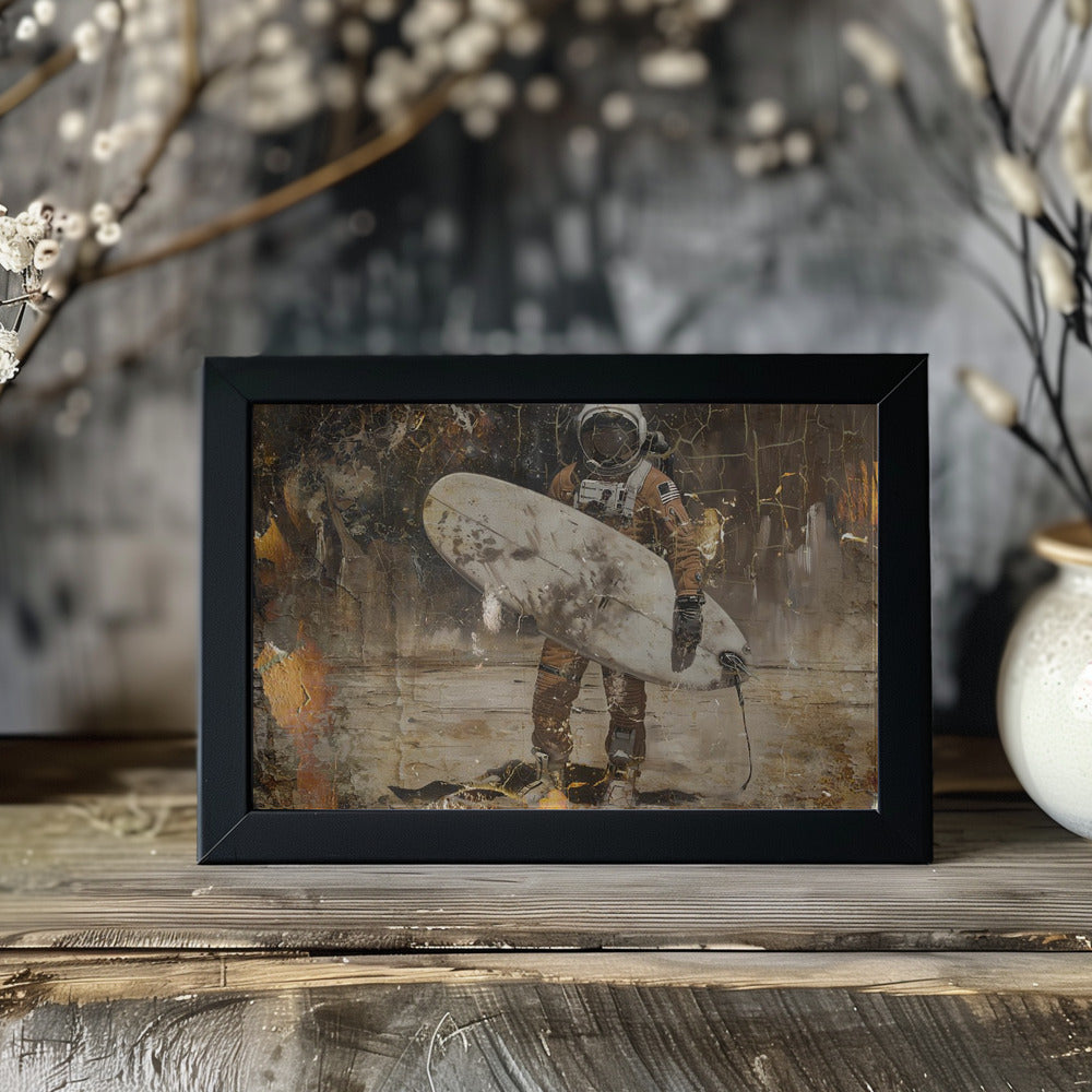 Plakat - Astronaut Vintage Art Illustration Wallart 19