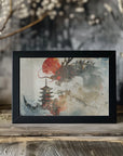 Plakat - Japan Ink Art Illustration Wallart 24