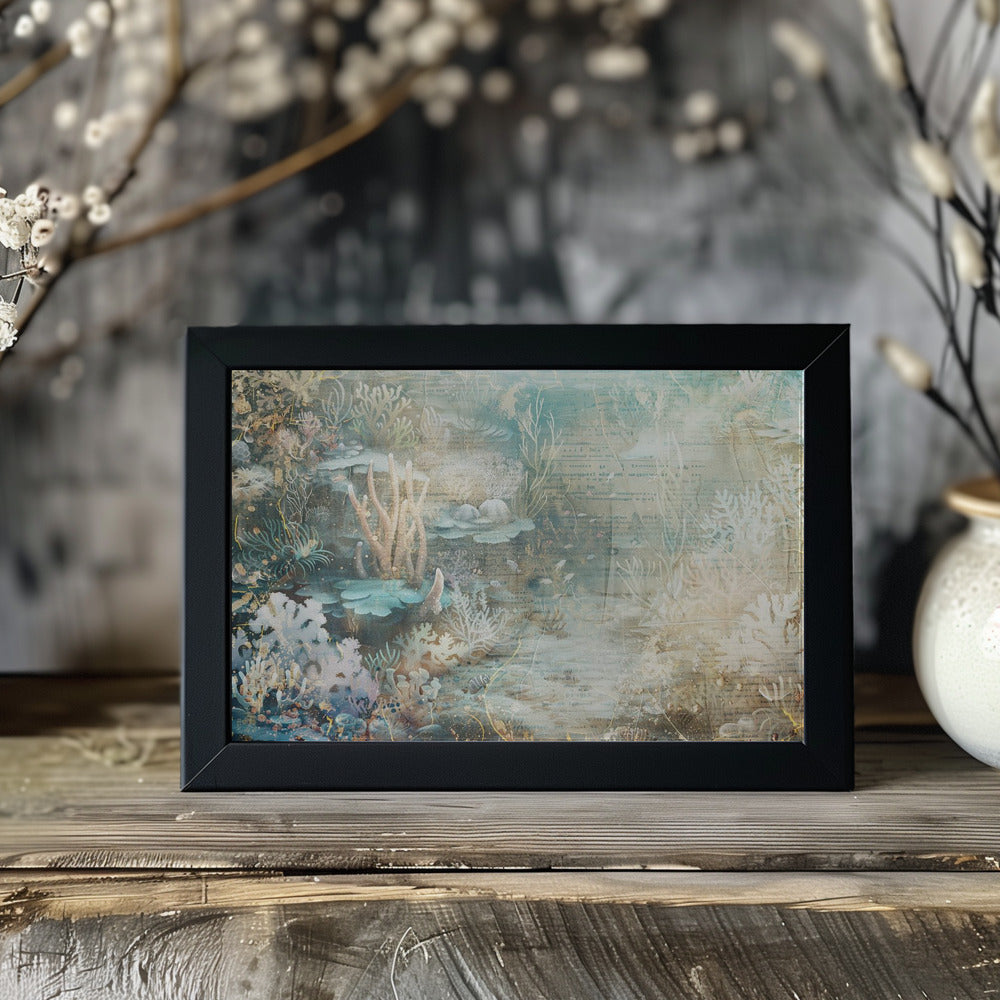 Poster - Sea Undersea Art Illustration Wallart 18