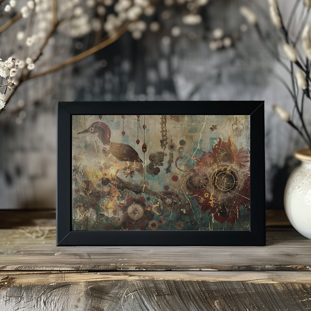 Plakat - Surreal Fable Abstract Art Illustration Wallart 006