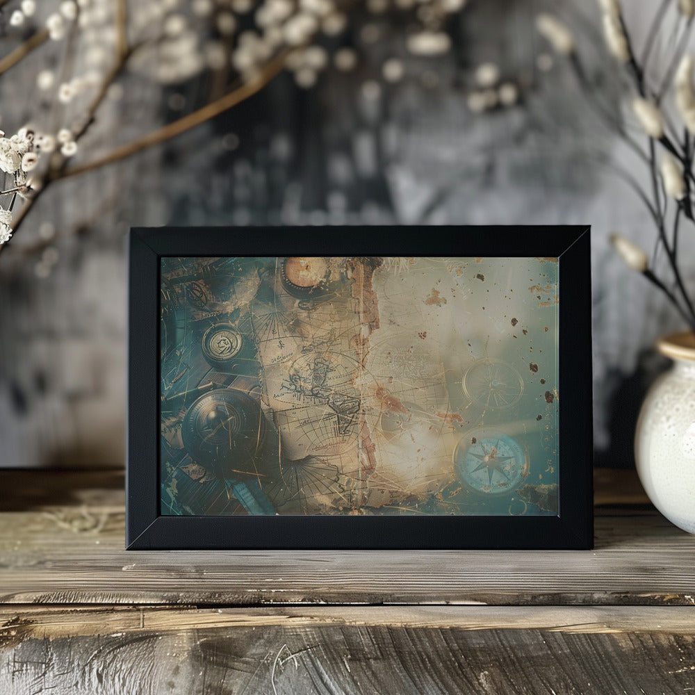 Plakat - Surreal Fable Abstract Art Illustration Wallart 076